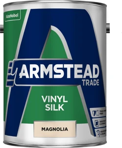 Armstead Trade Vinyl Silk Paint Magnolia 5L